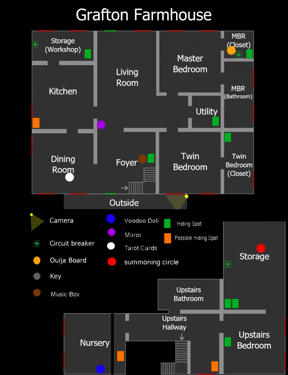 Grafton Farmhouse Map